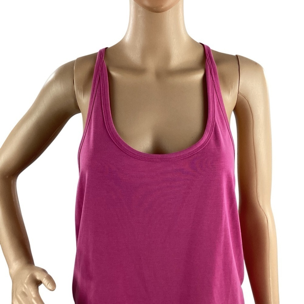 Spiritual Gangster Racerback Tank Top Pink Modal Blend Large - Picture 2 of 7